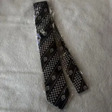 킷카와 코지 스컬 패턴 넥타이 미개봉 새상품