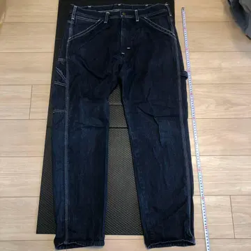 리 다크 블루 스트레이트 레그 데님 M