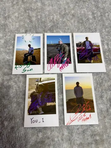 GENERATIONS 폴라로이드 사인 포함