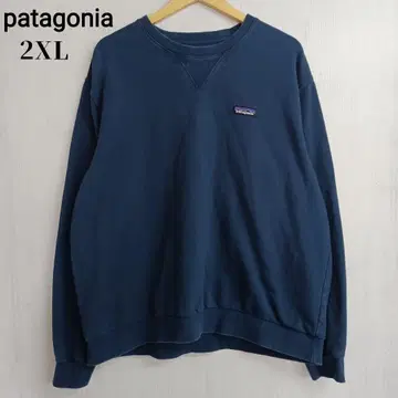 patagonia 파타고니아 맨투맨 2XL 네이비 네이비 컬러 박스 로고
