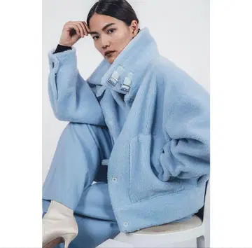 [STUNNINGLURE] 스터링 루어 에코 무스탕 숏 자켓