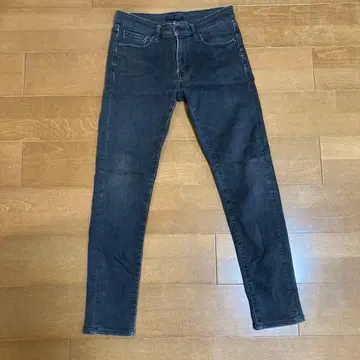 유니클로 스키니 데님 다크 그레이 30인치