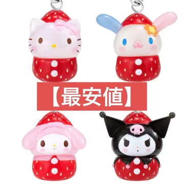 산리오 딸기 메지루시 액세서리 헬로키티 우사하나 마이멜로디 쿠로미