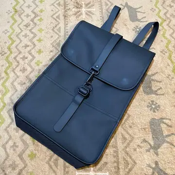 RAINS 백팩 미니 블랙 9L