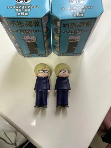 주술회전 지로리 피규어 컬렉션 회옥옥절 나나미 켄토 2체 세트