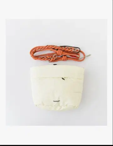 topologie 숄더백 아이보리 & 블랙 2종 세트