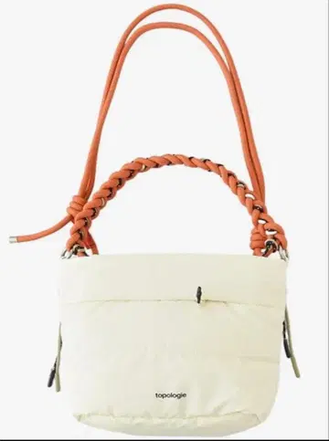 topologie 숄더백 아이보리 & 블랙 2종 세트