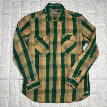 JELADO 체크 플란넬 셔츠 사이즈 15 [ M ]