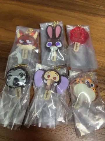 주토피아 아이스캔디 참 가챠가챠 컴플리트