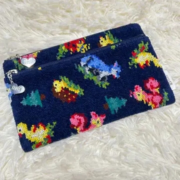 FEILER 하이디 프렌즈 포레스트 네이비 파우치