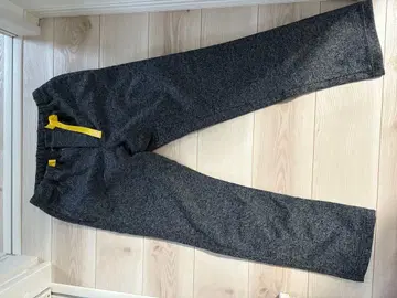 그라미치 beams 본딩 니트 플리스 내로우 팬츠