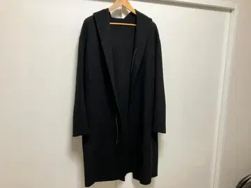 ZARA 후드 부착 코트 블랙 사이즈 M (일본 사이즈 L)