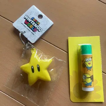 USJ 한정판 [빛나는 스타 키링] 닌텐도 월드 덤 포함