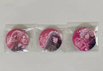 히프노시스 마이크 CD 특전 중왕구 언어당 캔뱃지 3점 세트