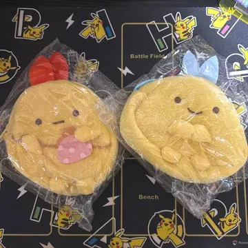 스미코구라시 새우튀김 꼬리 전갱이튀김 꼬리 목걸이 파우치 미니백