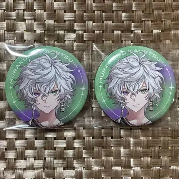 무라쿠모 카게츠 하프 애니버서리 캔뱃지