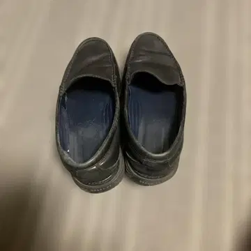 블랙 가죽 로퍼 콜한