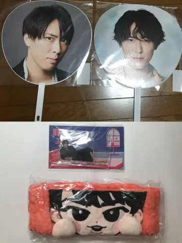 미야타테 료타 부채 헤어밴드 아크릴 스탠드