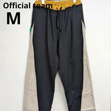 [새상품] Officialteam M 속기모 조거 팬츠 블랙