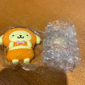 산리오 푸딩 후르츠 디자인 키링 마그넷