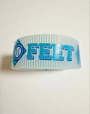 [ 미사용 ] 10FEET 러버 밴드 블루 x 스트라이프