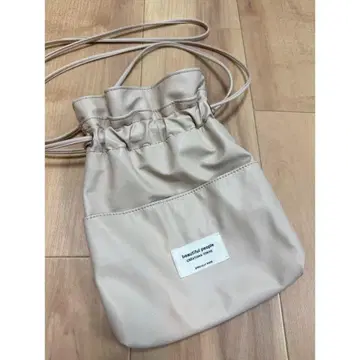 뷰티풀 피플 복조리형 숄더백 베이지