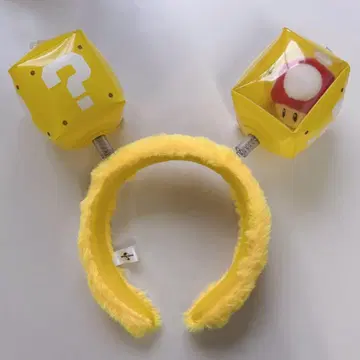 마리오 머리띠 물음표 박스 유니버셜