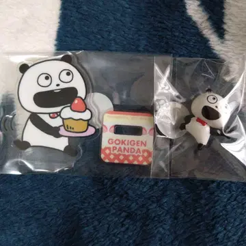 니시무라 유우지 고키겐판다 아크릴 스탠드 버스볼 마스코트