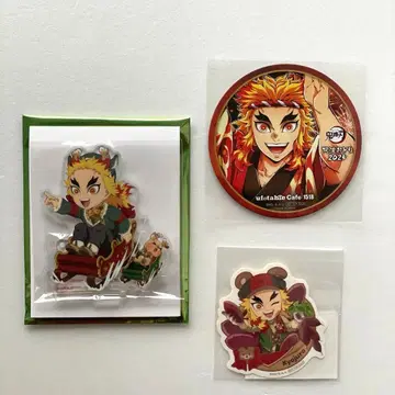 귀멸의 칼날 아와오도리 코스터 크리스마스 아크릴 스탠드 렌고쿠 쿄쥬로