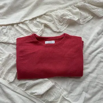 FIG&VIPER 핑크 가디건 스티치