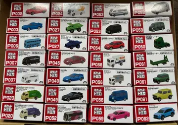 포켓 토미카 28대 중복 없음