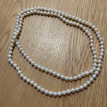 담수 펄 롱 목걸이