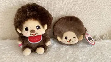 몽치치 통통 오테다마 봉제인형 파우치 2세트