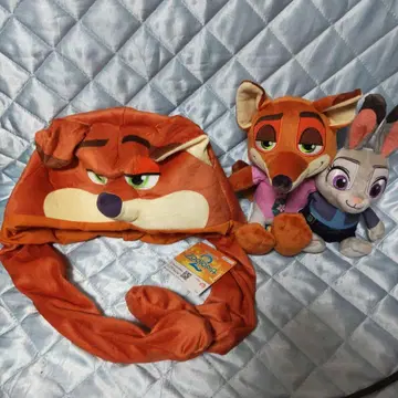 주토피아 봉제 인형 세트 닉 주디