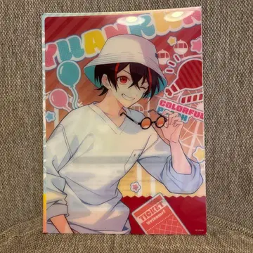 컬러풀 피치 에니마이 복권 유안군 책받침