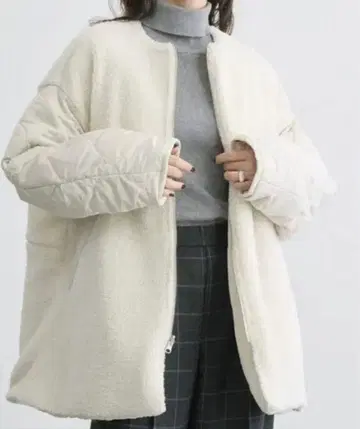 가볍고 따뜻한 2WAY 리버서블 퀼트 아우터