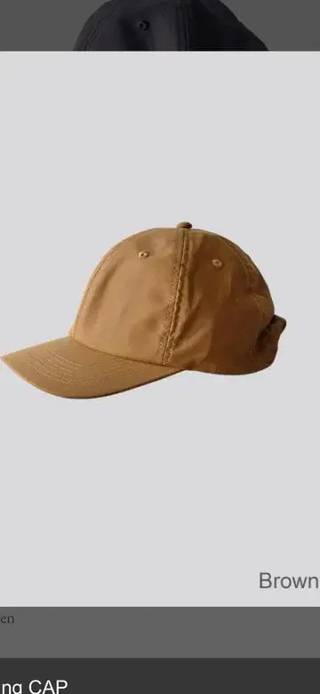 INTIMITE 브라운 야구 모자