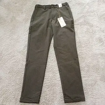 택 포함 새상품 무인양품 남성용 방풍 속기모 스트레치 테이퍼드 팬츠 XS