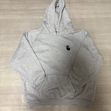 그레이 후드티 로고