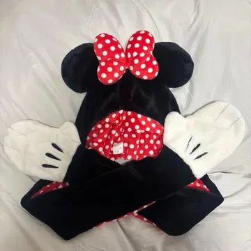 미니 마우스 플리스 모자