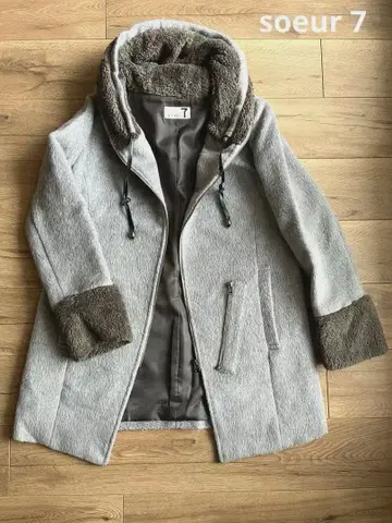 soeur7 보아 부착 코트