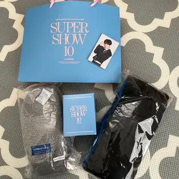 SUPERSHOW10 프리미엄 시트 굿즈 세트