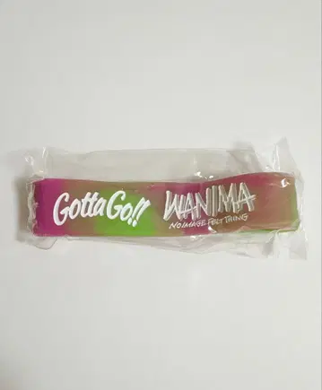[ 미사용 새상품 ] WANIMA Gotta Go!! 러버 밴드