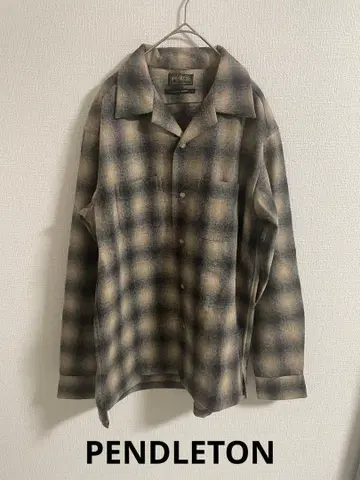 펜들턴 어반 리서치 옴브레 체크 셔츠