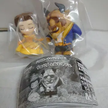 꼬옥 인사해 Fig 디즈니 캐릭터 2 벨과 야수 피규어 세트