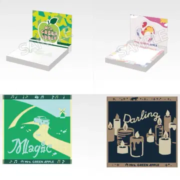 미세스 제일복권 타월 입체 메모 세트