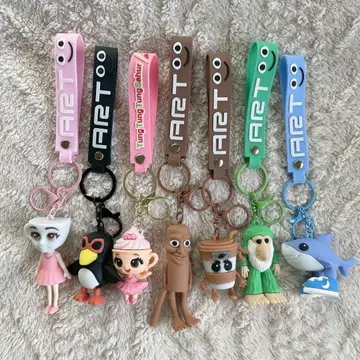 툰툰사푸르 키링 7개 세트 인기 캐릭터