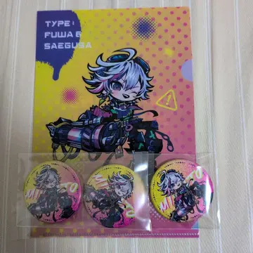 니지산지 Stun Mode 캔뱃지 특전 클리어 파일 후와 미나토