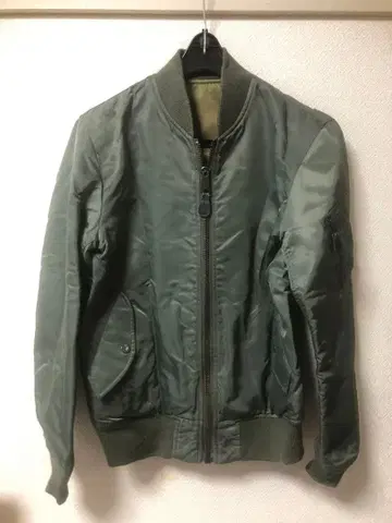 아비렉스 A-2 MA-1 자켓 S 사이즈 올리브 그린 카키