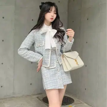 titty&Co. 팬시 트위드 자켓 스커트 셋업